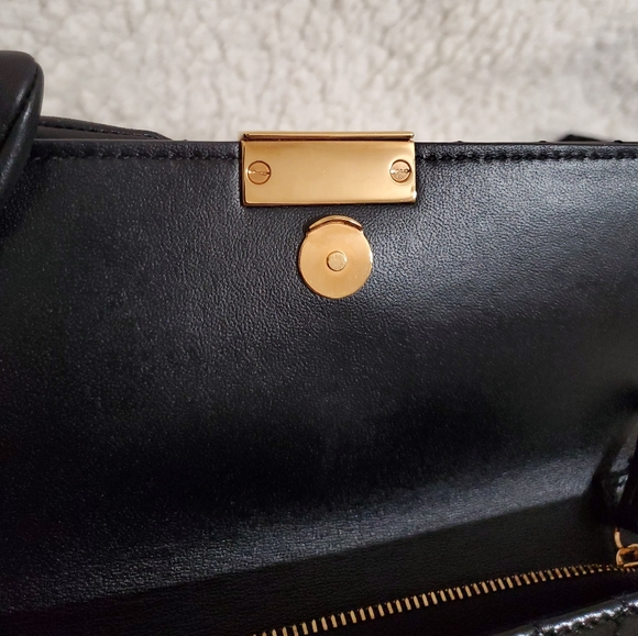 Versace Greca Goddess Mini Quilted Patent Leather Shoulder Bag - Picture 14 of 16